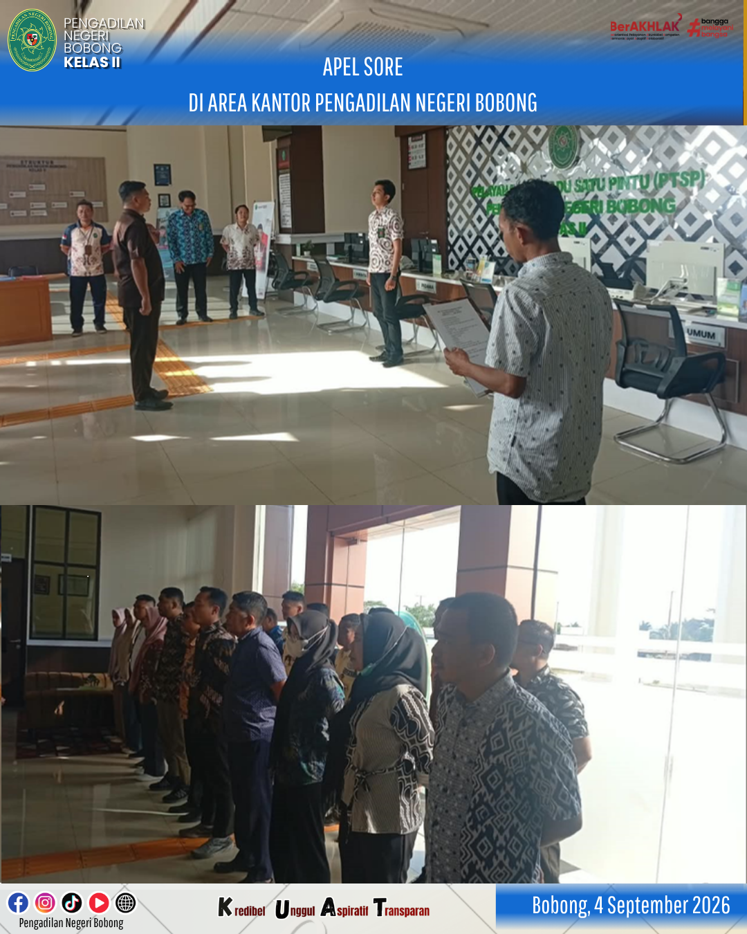 pengadilan-negeri-bobong-gelar-apel-sore-di-area-kantor